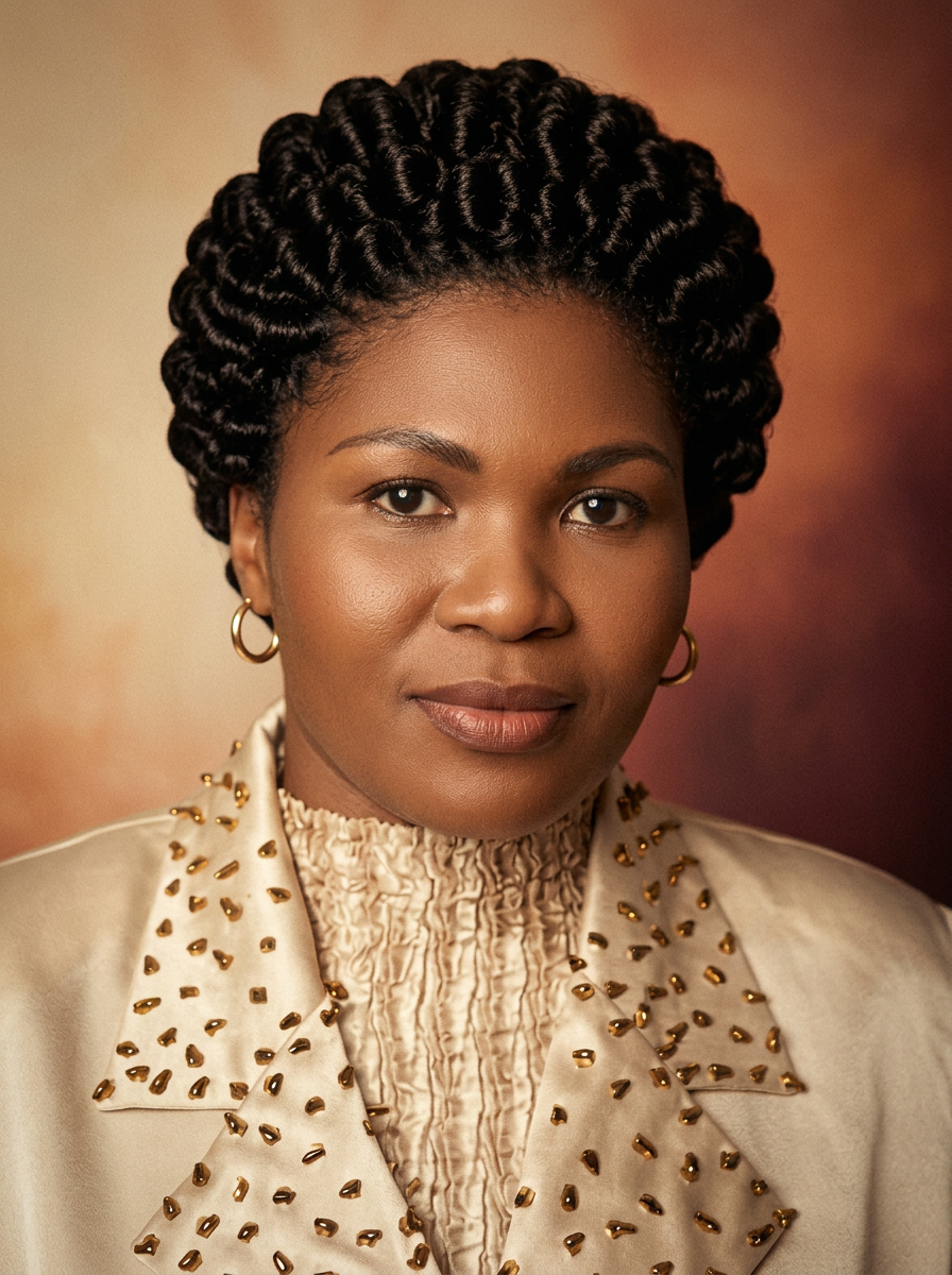 Portrait of Mawodi — the woman whose grace and beauty inspired the brand